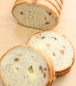 くるみチーズのラウンド食パン